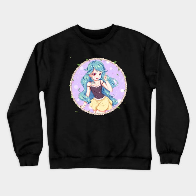 Summer is here v.2 Crewneck Sweatshirt by Littlepancake